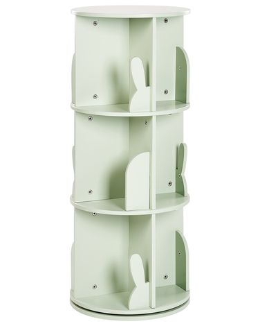 Drehbares Bücherregal CANEY 94 cm Hellgrün