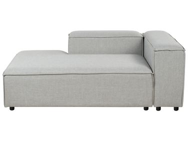 Rechtsseitige Chaiselongue ARDAL Stoff Hellgrau