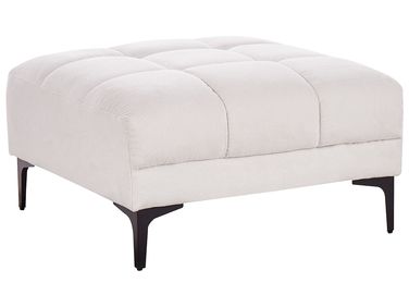 Ottoman ALNES Fabric Off-White