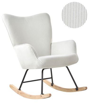 Rocking Chair ARSET Corduroy Off-White
