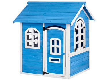 Garten Spielhaus KOKKONI Tannenholz Blau