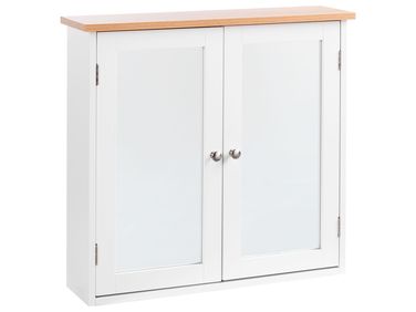 Bad-Spiegelschrank ALAMOS 65 cm 60 cm Weiß