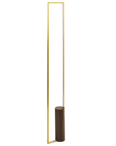 LED Floor Lamp PATRICIO Metal Gold