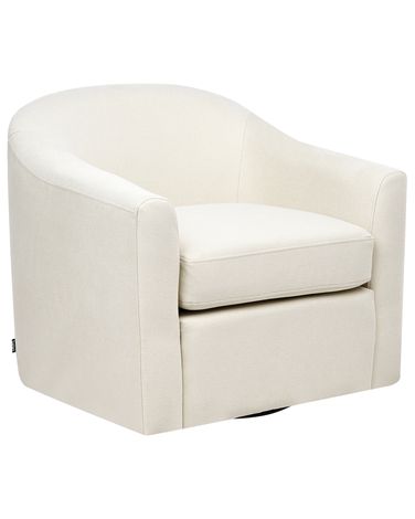 Drehsessel MAGNOR Stoff Hellbeige