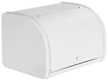 Bread Bin CAROUBE Metal White