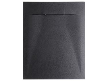 Duschwanne AZZURRO 80 x 120 x 3 cm Schwarz