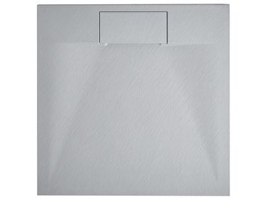 Duschwanne AZZURRO 90 x 90 x 3 cm Grau