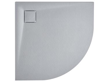 Duschwanne PARON 80 x 80 x 3 cm Grau
