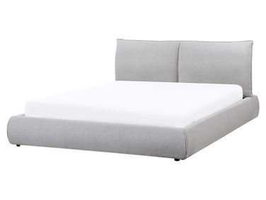 Bed Fabric VINAY 160 x 200 cm (EU King Size) Light Grey