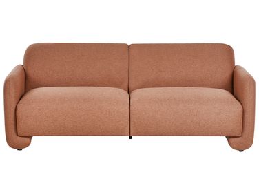 Sofa 3-Sitzer SALAND Stoff Goldbraun