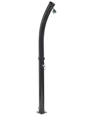 Freistehende solarbetriebene Gartendusche ENGABAO Schwarz