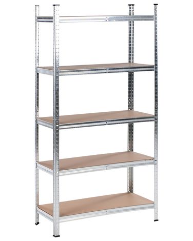 Garage Shelving XITTA Metal 180 cm 90 cm Silver