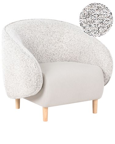 Armchair UMEA Fabric Light Beige