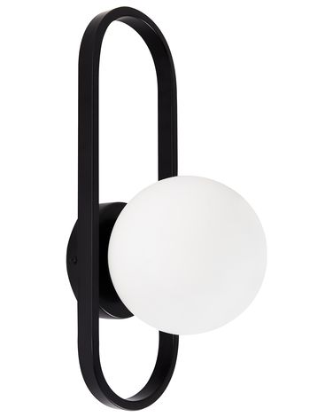 Wall Lamp VARDI Black Metal