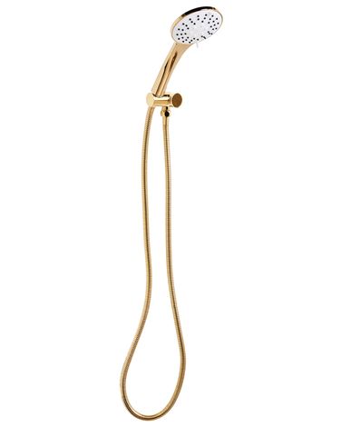 Shower Head and Hose Kit CHURUN 4-function Gold