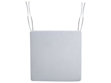 Garden Chair Cushion SASSARI PREMIUM 46 x 46 cm Light Grey