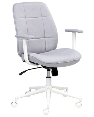 Bürostuhl CARLTON Stoff Grau
