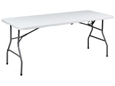 Outdoor Dining Table for 6 CUGNOLI 180 cm 74 cm White