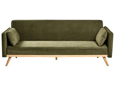 Schlafsofa ASAA Stoff Grün