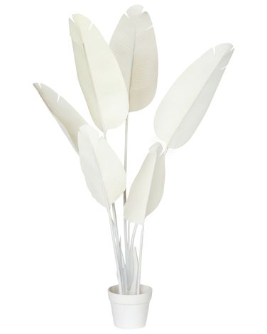 Artificial Plant BANANA TREE 123 cm White
