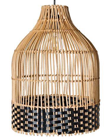 Hängeleuchte GILO Rattan Naturfarben
