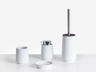 4-Piece Bathroom Accessories Set SUCHES White