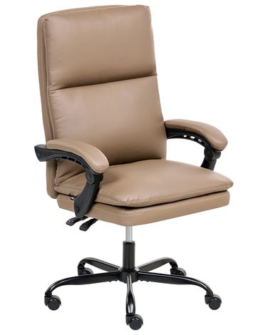 Chefsessel SERENE Kunstleder Braun