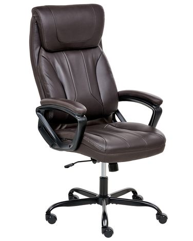 Chefsessel PROUD Kunstleder Dunkelbraun