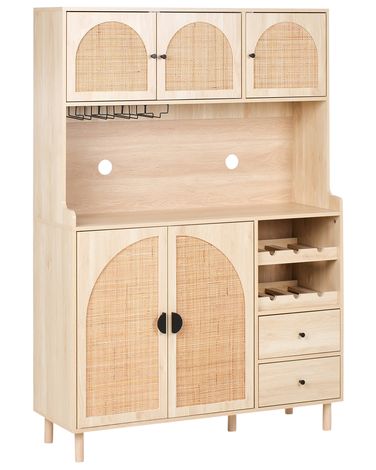 Buffetschrank CAMPBELLTON 120 cm Hellbraun