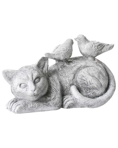 Garden Figurine KALELA Cat Grey